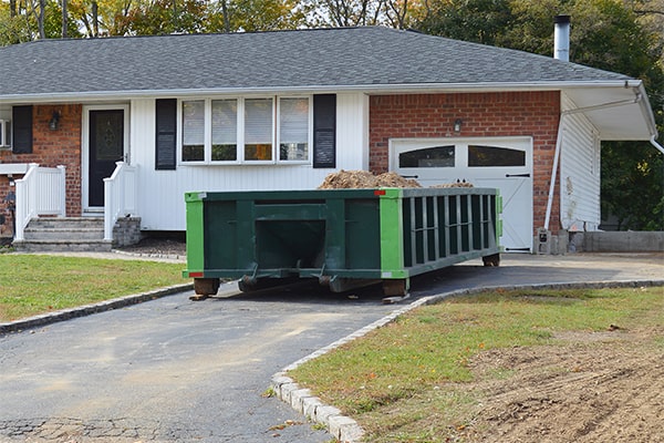 we offer various sizes of residential dumpsters to fit your needs